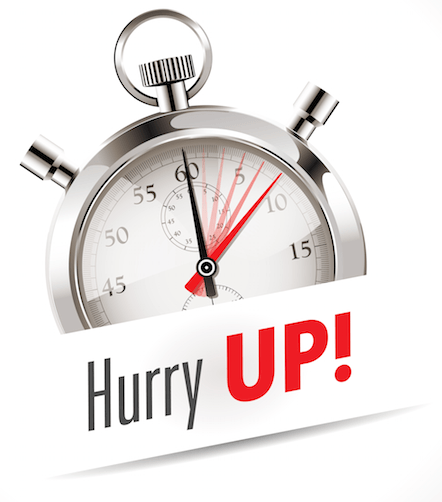 Podcast #63 – Hurry Up… We Have Plenty of&nbsp;Time